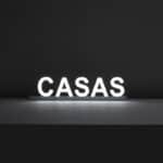 Letras Con Luces Casas