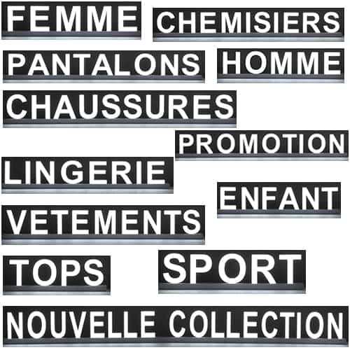 Letras Con Luces Tienda Ropa