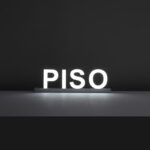 Letras Retroiluminadas Piso