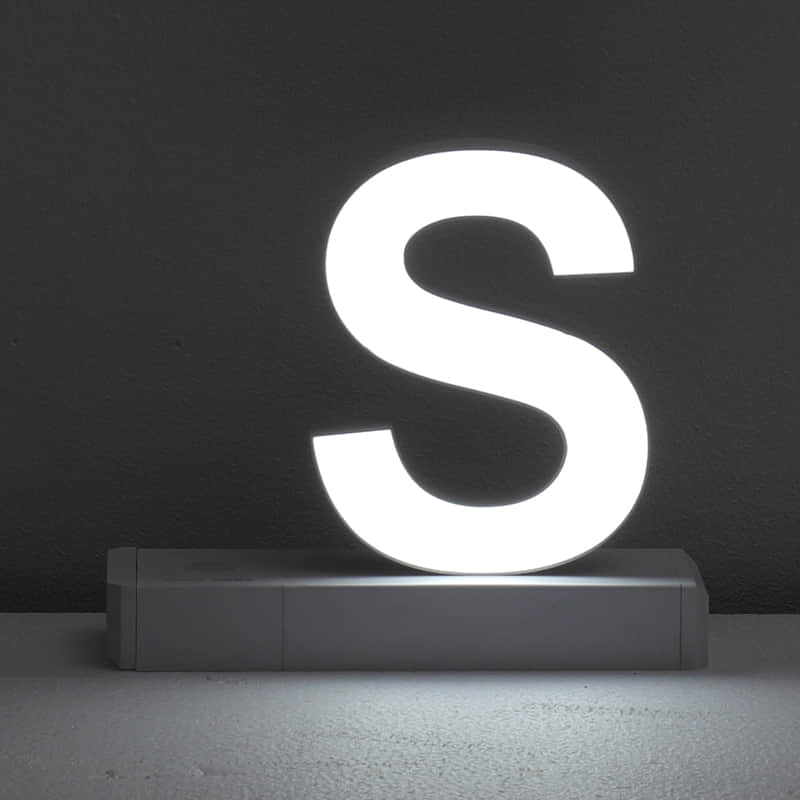 Lettre Led S