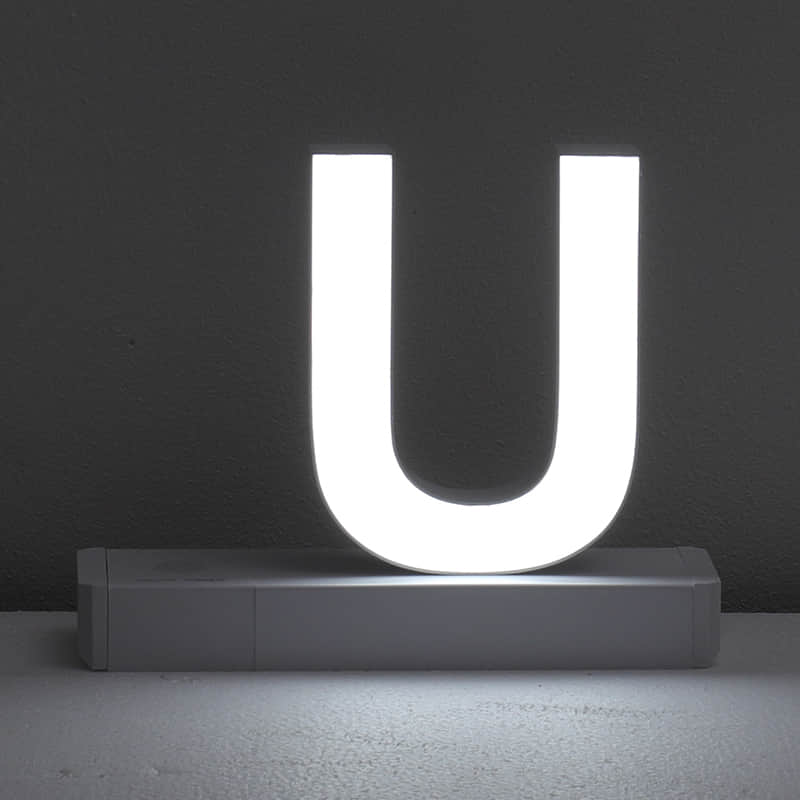 Lettre Led U