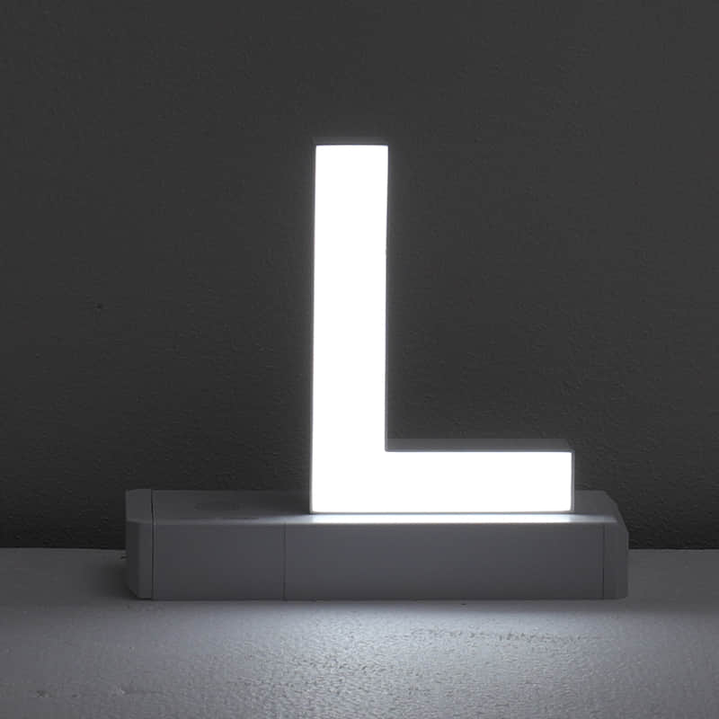 Lettre Lumineuse L