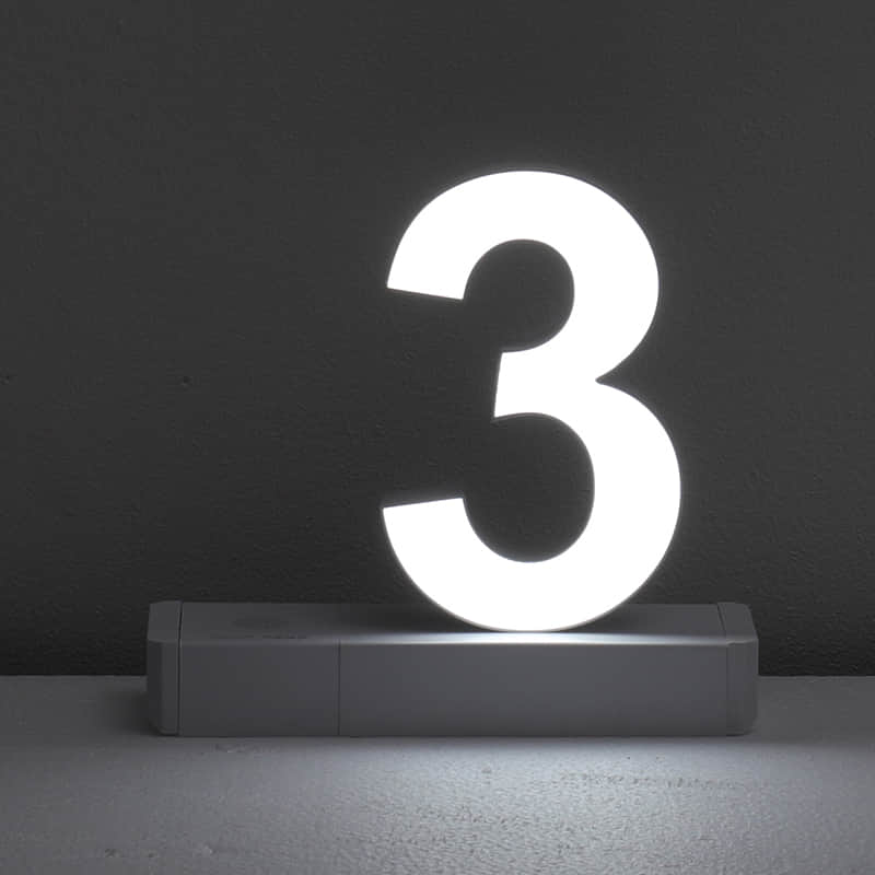 Numero Luminoso 3